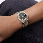 Rolex Datejust36 126233 Stainless Steel Yellow Gold Black Diamond Dial Jubilee (2024)