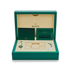 Rolex Day-Date 118388 Yellow Gold Jade Green Dial Diamond Pavé 'Carousel'