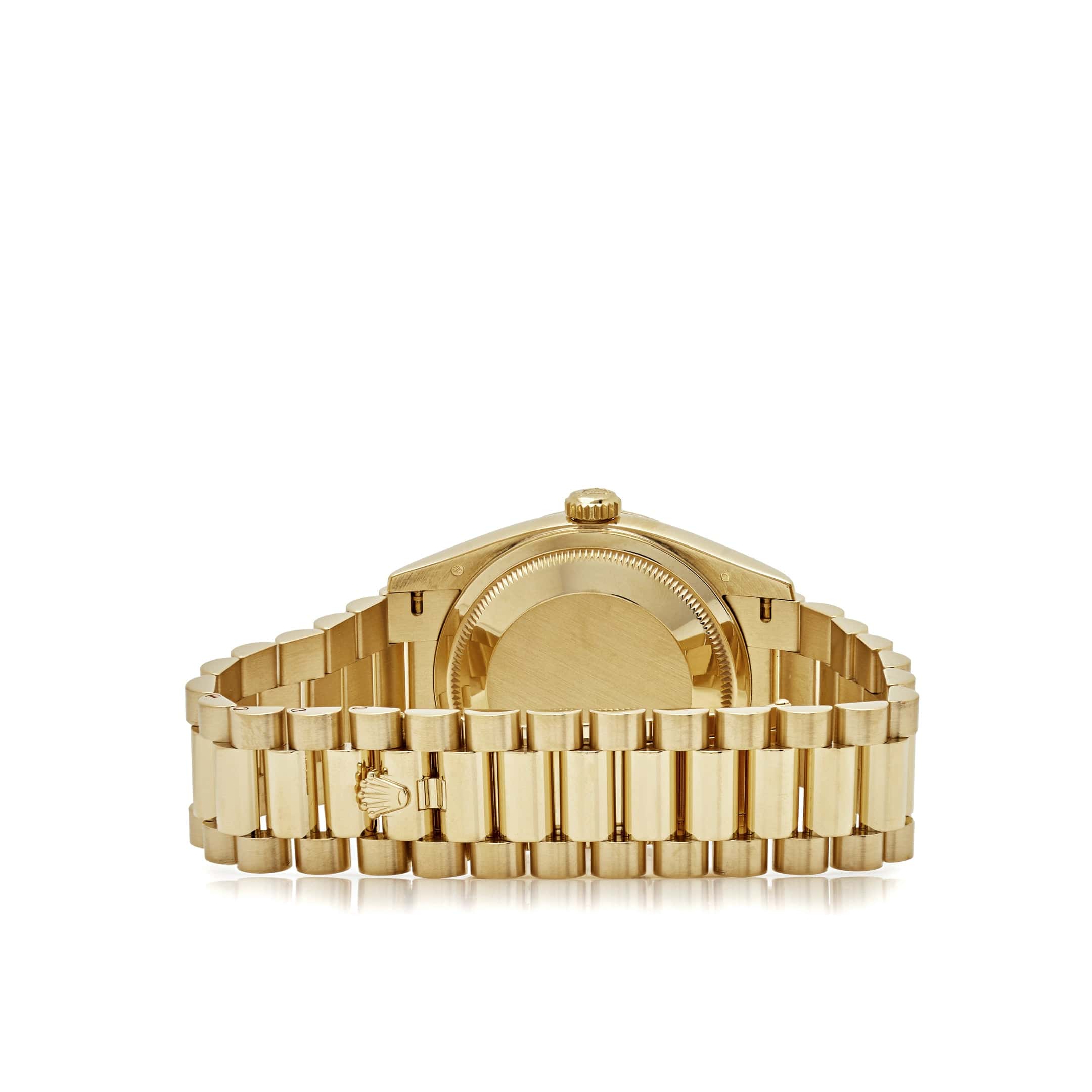 Rolex Day-Date 36 128238 Yellow Gold Diamond-Paved Rainbow Dial