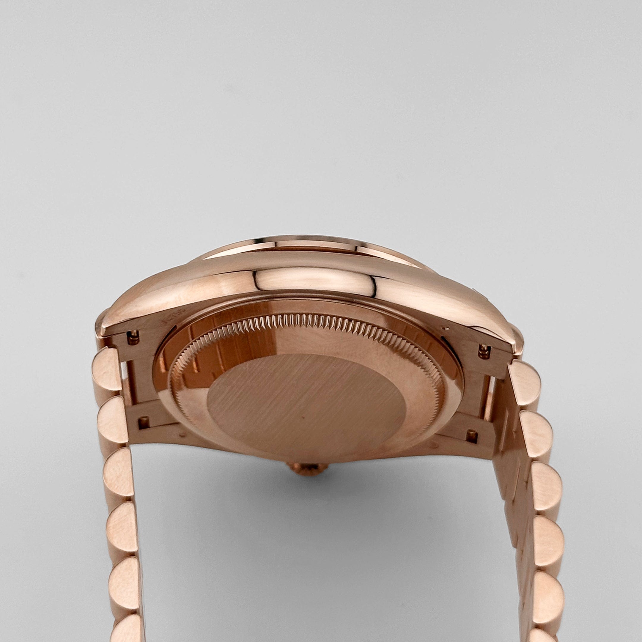 Rolex Day-Date 128345RBR Rose Gold Mother of Pearl Diamond Bezel (2025)