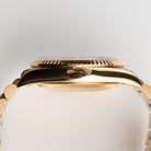 Rolex Day-Date 18238 Yellow Gold Champagne Diamond Baguette Dial (1991)