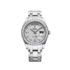 Rolex Day-Date 18946 Masterpiece Platinum Meteorite Diamond Dial and Bezel (2021)