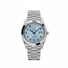 Rolex Day-Date 228206  Platinum Ice Blue Arabic Dial Smooth Dial (2023)