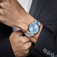 Thumbnail for Rolex Day-Date 228206 Platinum Ice Blue Diamond Dial (2020)