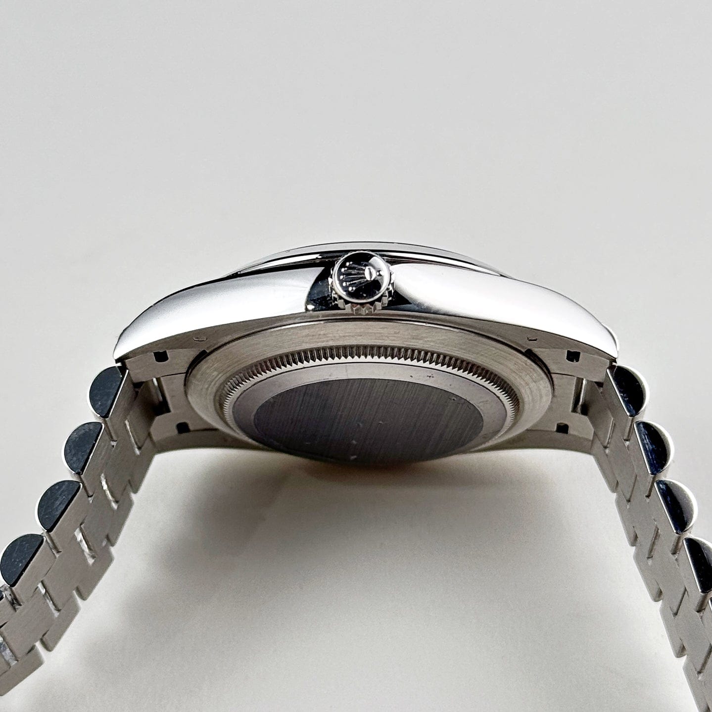 Rolex Day-Date 40 228206 Platinum Olive Green Arabic Dial – Wrist