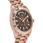 Rolex Day-Date 228235  Rose Gold Chocolate Baguette Diamond Dial (2023)