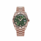 Rolex Day-Date 228235  Rose Gold Olive Green Dial (2023)