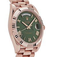 Thumbnail for Rolex Day-Date 228235  Rose Gold Olive Green Dial (2023)