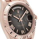 Rolex Day-Date 228235 Rose Gold Slate Ombré Dial