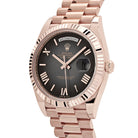 Rolex Day-Date 228235 Rose Gold Slate Ombré Dial