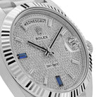 Rolex Day-Date 228236 Platinum Pavé Diamond Dial (2023)