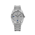 Rolex Day-Date 228236 Platinum Pavé Diamond Dial (2023)