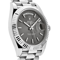 Thumbnail for Rolex Day-Date 228239 White Gold Slate Dial (2024)