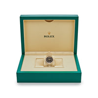 Thumbnail for Rolex Day-Date  228398TBR Yellow Gold Onyx Baguette Diamond Dial Baguette Bezel (2023)