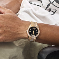 Thumbnail for Rolex Day-Date  228398TBR Yellow Gold Onyx Baguette Diamond Dial Baguette Bezel (2023)