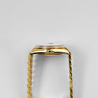 Rolex Day-Date 36 118398BR Yellow Gold Diamond Bezel Champagne Diamond Dial