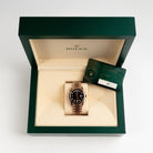 Rolex Day-Date 36 128235 Rose Gold Brown Ombre Diamond Dial (2022)