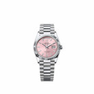 Rolex Day-Date 36 128236 Platinum Pink Diamond Dial President (2026)
