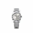 Rolex Day-Date 36 128236 Platinum Silver Dial President (2026)
