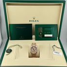 Rolex Day-Date 36 128345RBR Rose Gold Rainbow Diamond Pave Dial Diamond Bezel (2025)