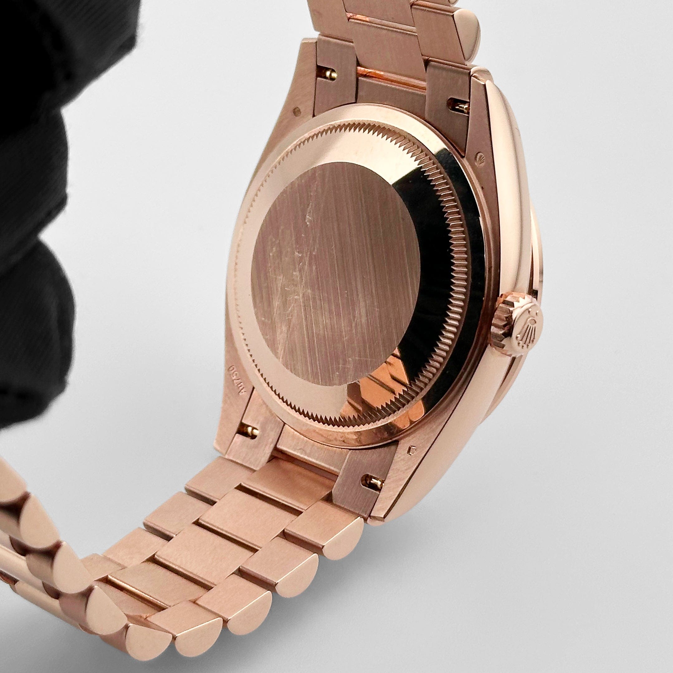 Rolex Day-Date 36 128345RBR Rose Gold Rainbow Diamond Pave Dial