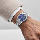 Rolex Day-Date 36 128349RBR White Gold Lapis Stone Diamond Roman Numerals Dial Diamond Bezel (2022)