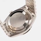 Rolex Day-Date 36 128349RBR White Gold Lapis Stone Diamond Roman Numerals Dial Diamond Bezel (2022)