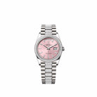 Rolex Day-Date 36 128349RBR White Gold Pink Diamond Dial Diamond-Set President Diamond Bezel (2026)