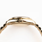 Rolex Day-Date 36 128398TBR Yellow Gold Turquoise Stone Diamond Roman Numerals Dial Diamond Bezel