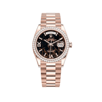 Thumbnail for Luxury Watch Rolex Day-Date 36 Rose Gold Eisenkiesel Diamond Dial 128345RBR Wrist Aficionado