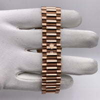 Thumbnail for Luxury Watch Rolex Day-Date 36 Rose Gold Eisenkiesel Diamond Dial 128345RBR Wrist Aficionado
