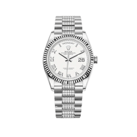 Thumbnail for Luxury Watch Rolex Day-Date 36 White Gold White Dial 128239 Wrist Aficionado