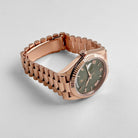 Rolex Day-Date 40 228235 Rose Gold Olive Green Dial (2021)