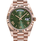 Rolex Day-Date 40 228235 Rose Gold Olive Green Dial (2026)