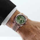 Rolex Day-Date 40 228235 Rose Gold Olive Green Dial (2026)