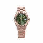 Rolex Day-Date 40 228235 Rose Gold Olive Green Dial (2026)