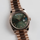 Rolex Day-Date 40 228235 Rose Gold Olive Green Dial (2026)