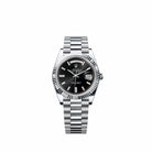 Rolex Day-Date 40 228236 Platinum Black Diamond Dial President (2026)
