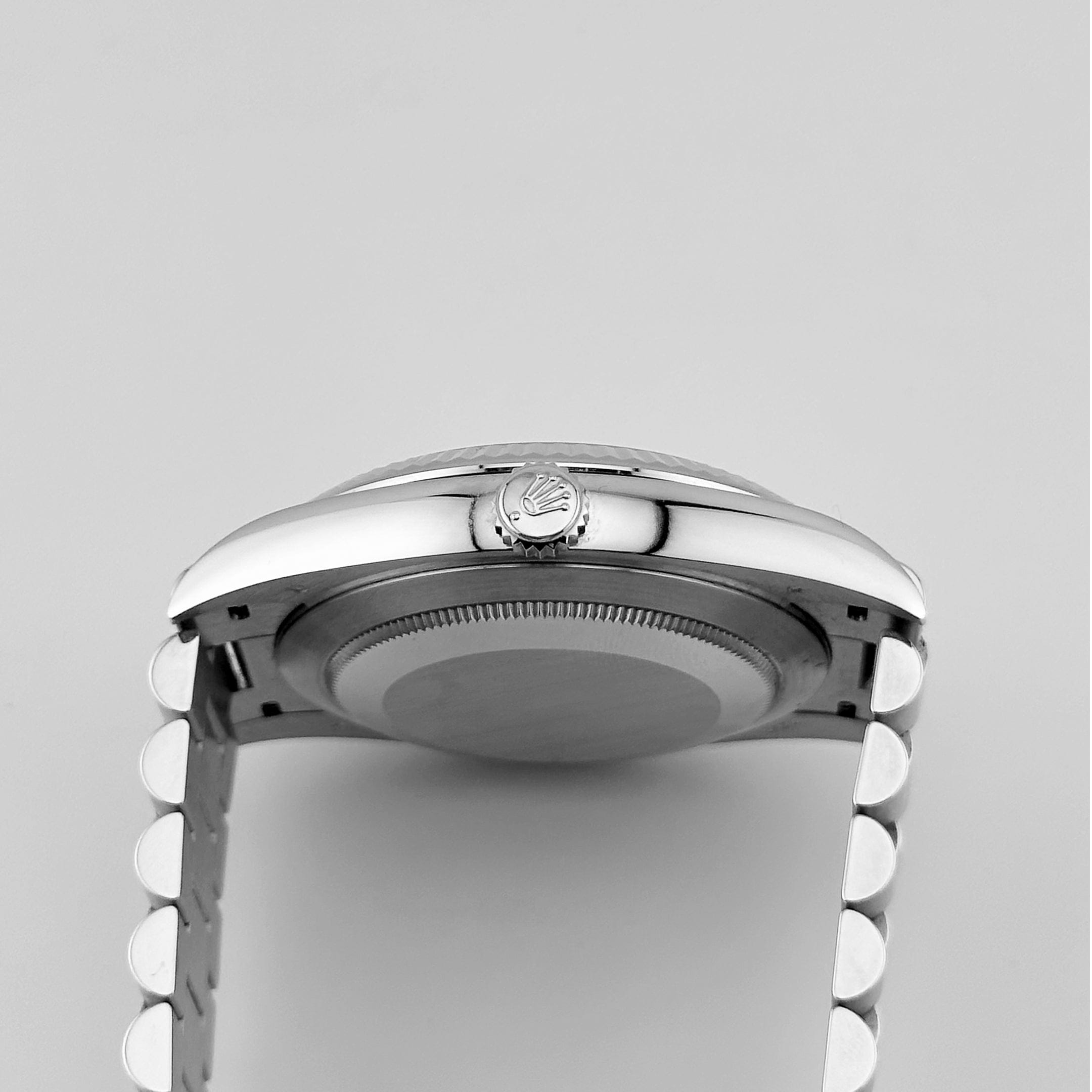 Rolex Day-Date 40 228236 Platinum Ice Blue Roman Numerals Dial (2025)