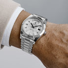 Rolex Day-Date 40 228236 Platinum Meteorite Diamond Baguette Dial (2026)