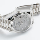 Rolex Day-Date 40 228236 Platinum Meteorite Diamond Baguette Dial (2026)