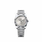 Rolex Day-Date 40 228236 Platinum Silver Diamond Dial President (2026)