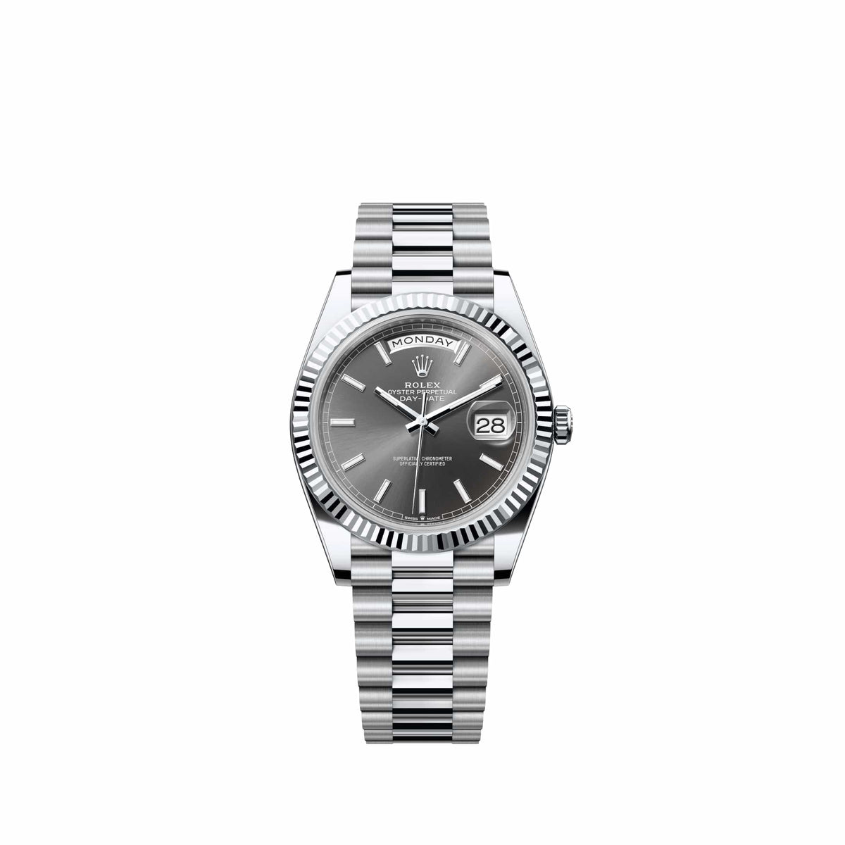 Rolex Day-Date 40 228236 Platinum Slate Dial President (2026)
