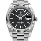 Rolex Day-Date 40 228239 White Gold Black Dial (2016)