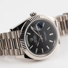 Rolex Day-Date 40 228239 White Gold Black Dial (2016)