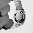 Rolex-Day Date 40 228239 White Gold Silver Stripe Motif Dial (2018)