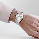 Rolex-Day Date 40 228239 White Gold Silver Stripe Motif Dial (2018)