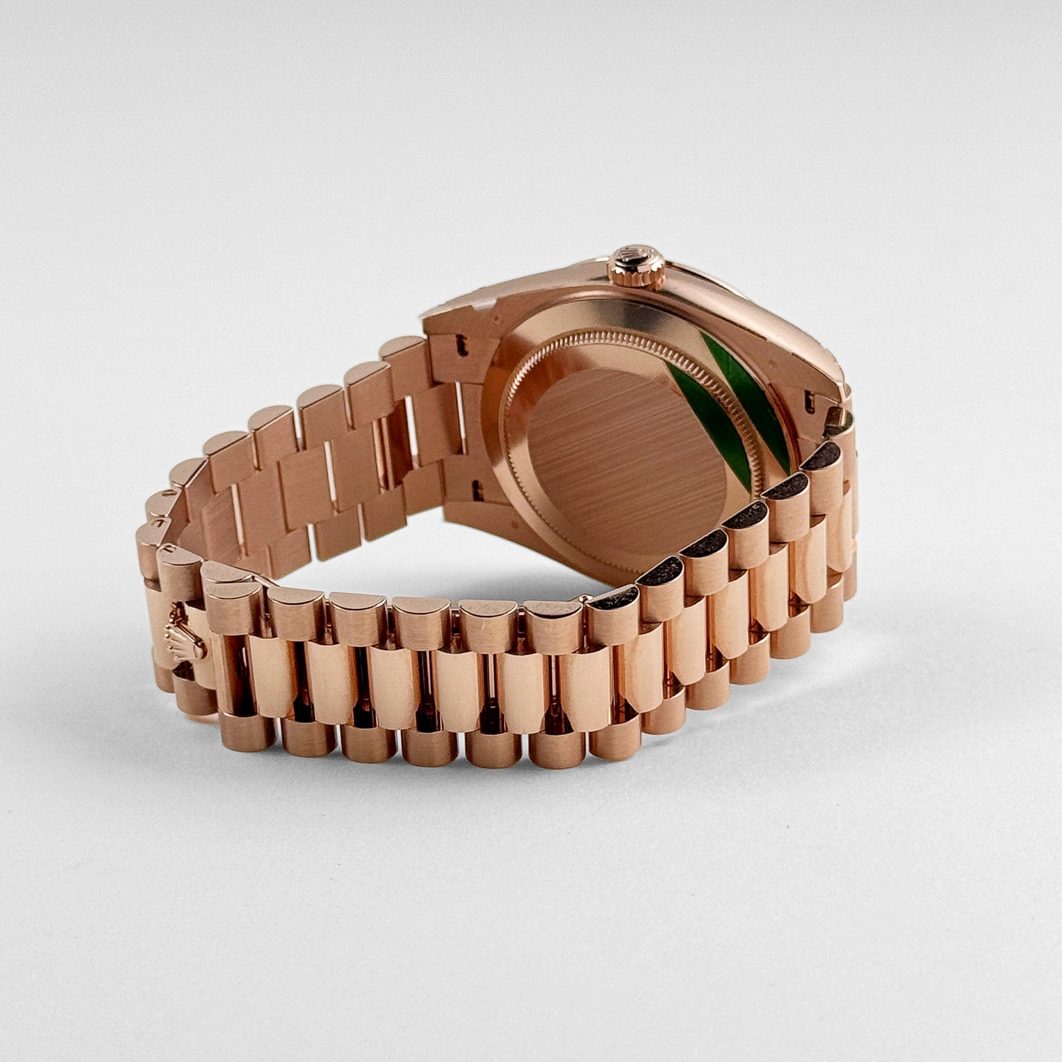 Rolex Day-Date 40 228345RBR Rose Gold Diamond Dial Diamond Bezel (2021)