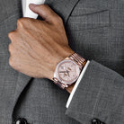 Rolex Day-Date 40 228345RBR Rose Gold Diamond Dial Diamond Bezel (2021)