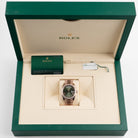 Rolex Day-Date 40 228345RBR Rose Gold Olive Green Roman Numerals Dial Diamond Bezel (2021)